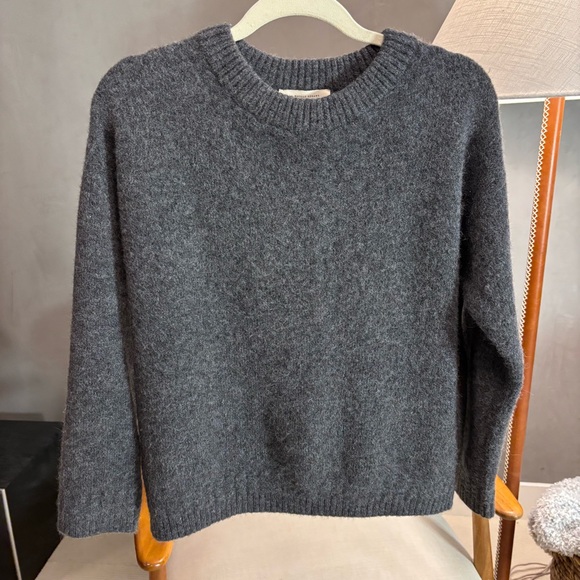Sezane Amiel Sweater in dark grey - Picture 2 of 5